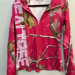 Realtree Women's Pink Camo zip up